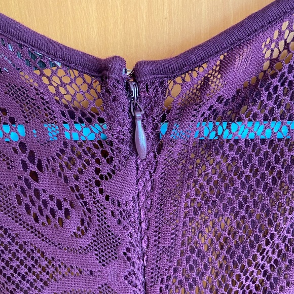 Express Lace Dress with sheer back - Picture 6 of 6